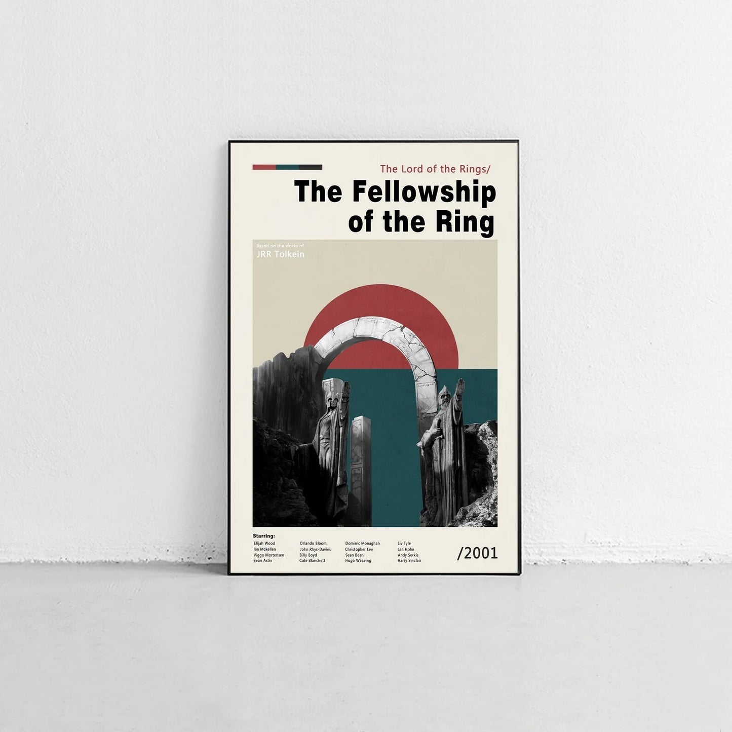 The Lord Of The Rings: The Fellowship Of The Ring Minimalist Poster