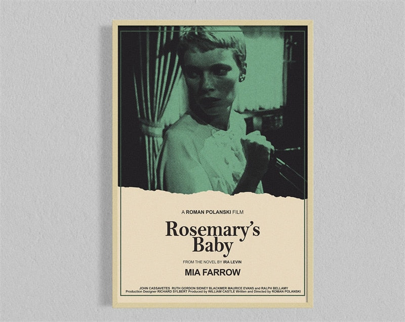 Rosemary's Baby Minimalist Movie Wall Art Poster
