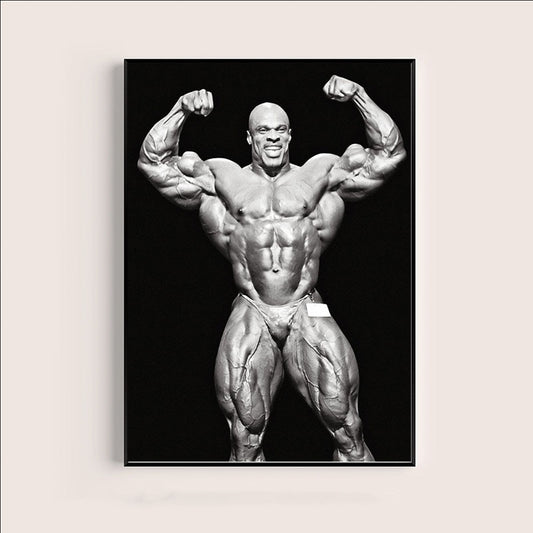 Ronnie Coleman Bodybuilding Pose Poster