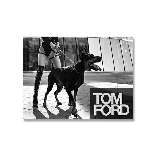 Tom Ford Dog Luxury Brand Wall Art Poster