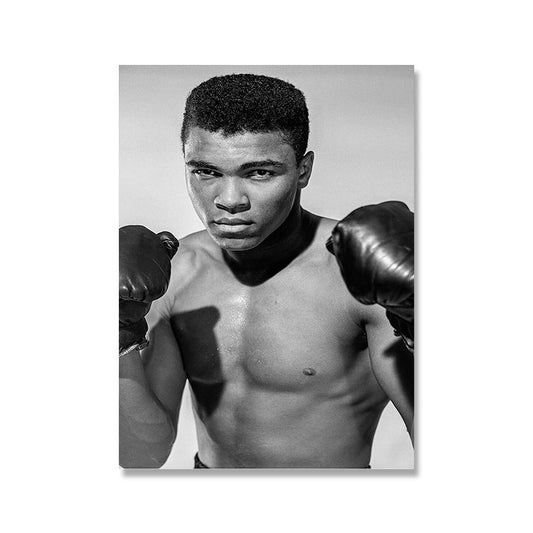 Muhammad Ali Iconic Portrait Poster