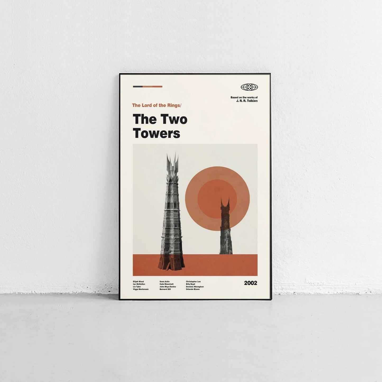 The Lord Of The Rings: The Two Towers Minimalist Poster