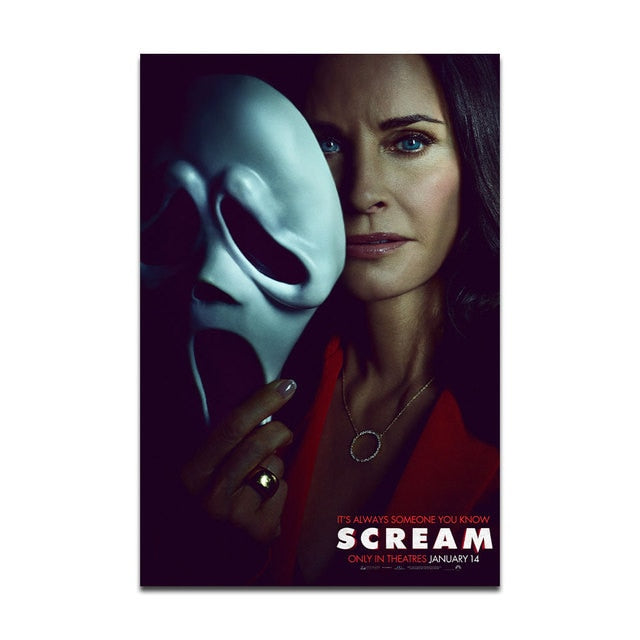 Scream Courteney Cox Movie Poster