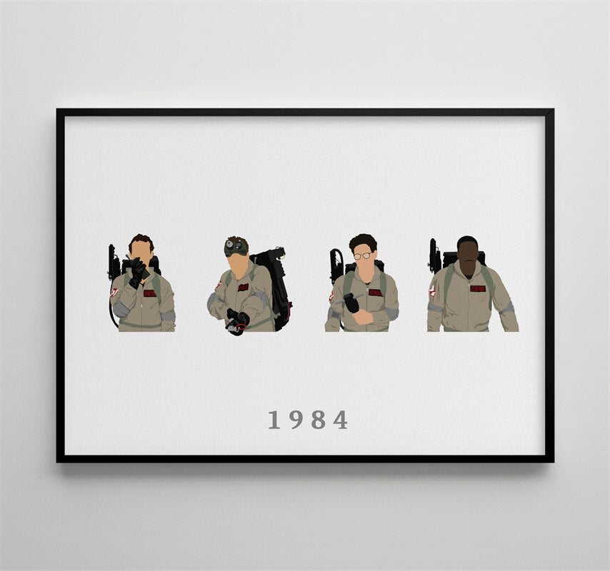 Ghost Busters Wall Art Movie Poster