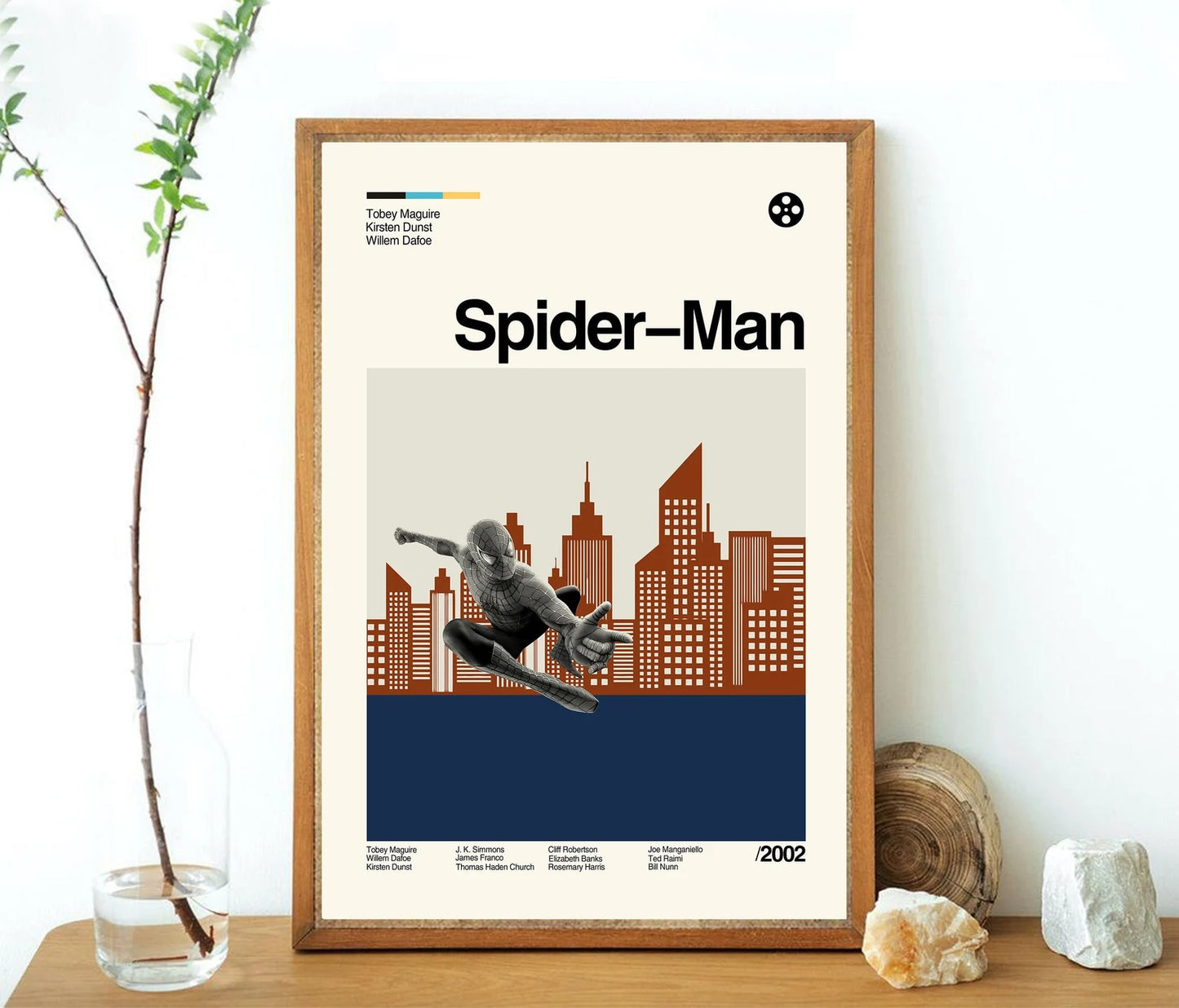 Spider-Man 2002 Minimalist Movie Poster