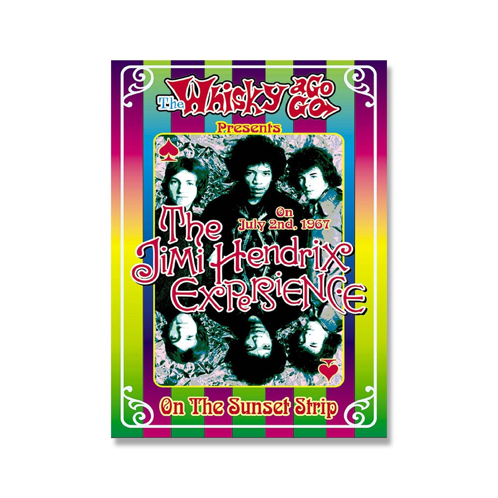 The Jimi Hendrix Experience Rock Poster