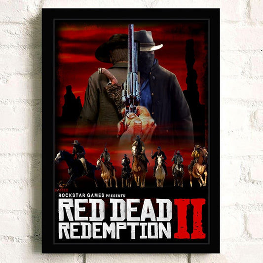 RDR2 Rockstar Games Wall Art Poster