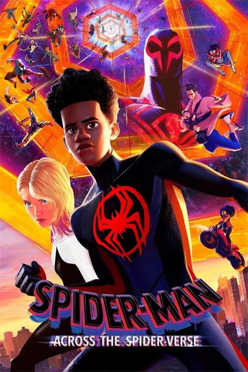 Across The Spider-Verse Spider-Man Movie Poster