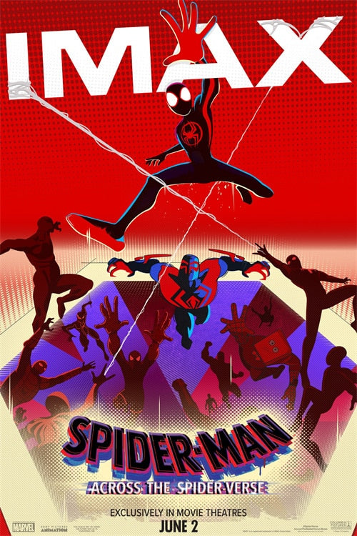 Across The Spider-Verse IMAX Movie Poster