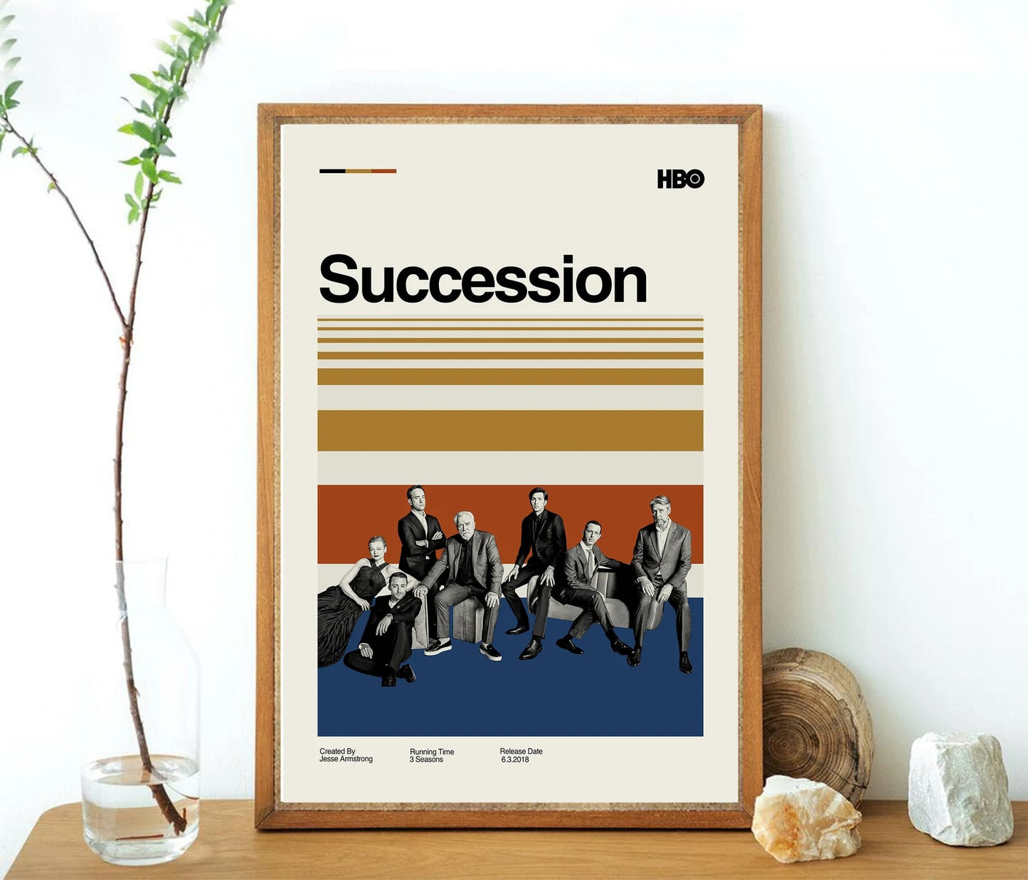 Succession Minimalist Poster