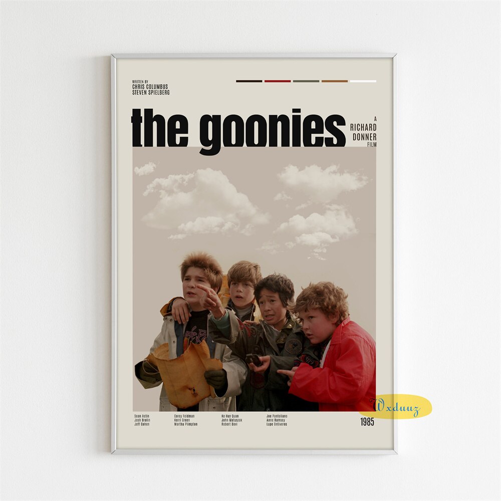 The Goonies Wall Art Movie Poster