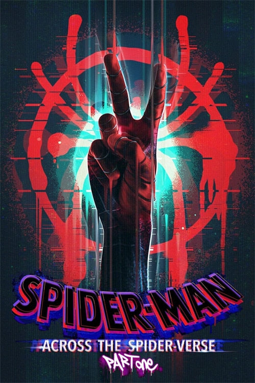 Across The Spider-Verse Hand Movie Poster