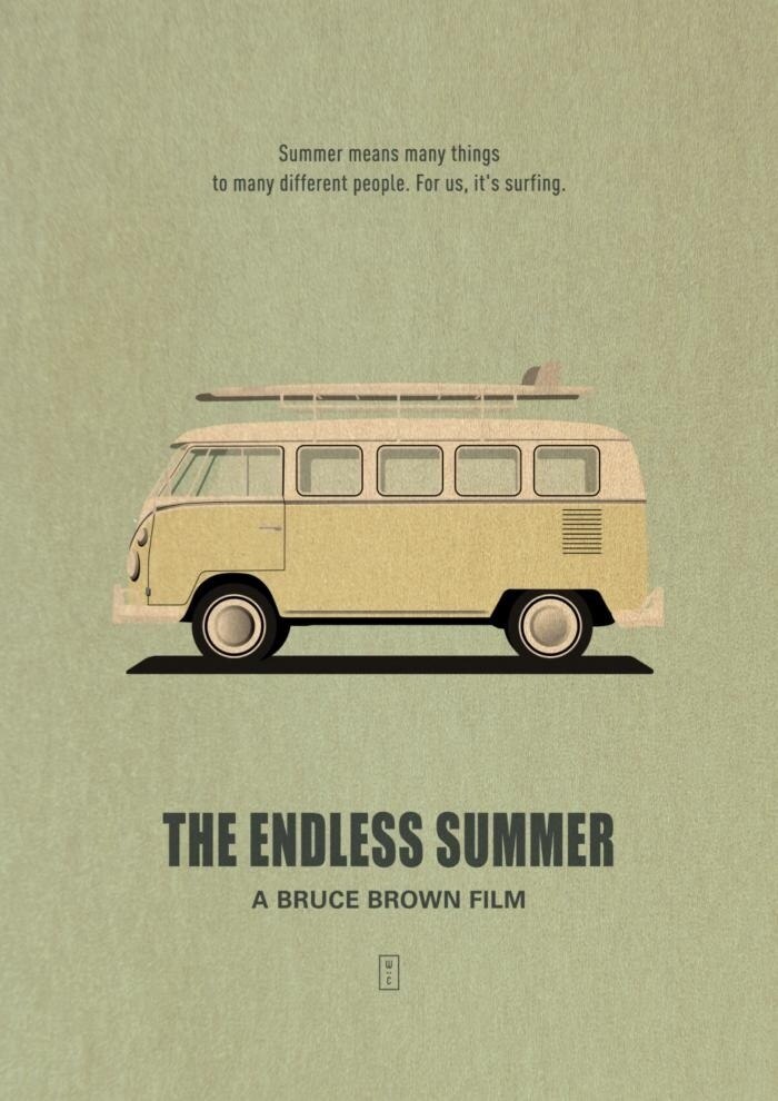 The Endless Summer Movie Wall Art Poster