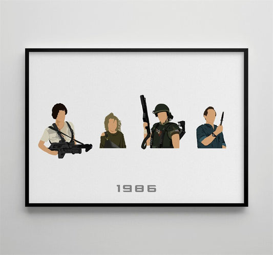 Aliens Wall Art Movie Poster