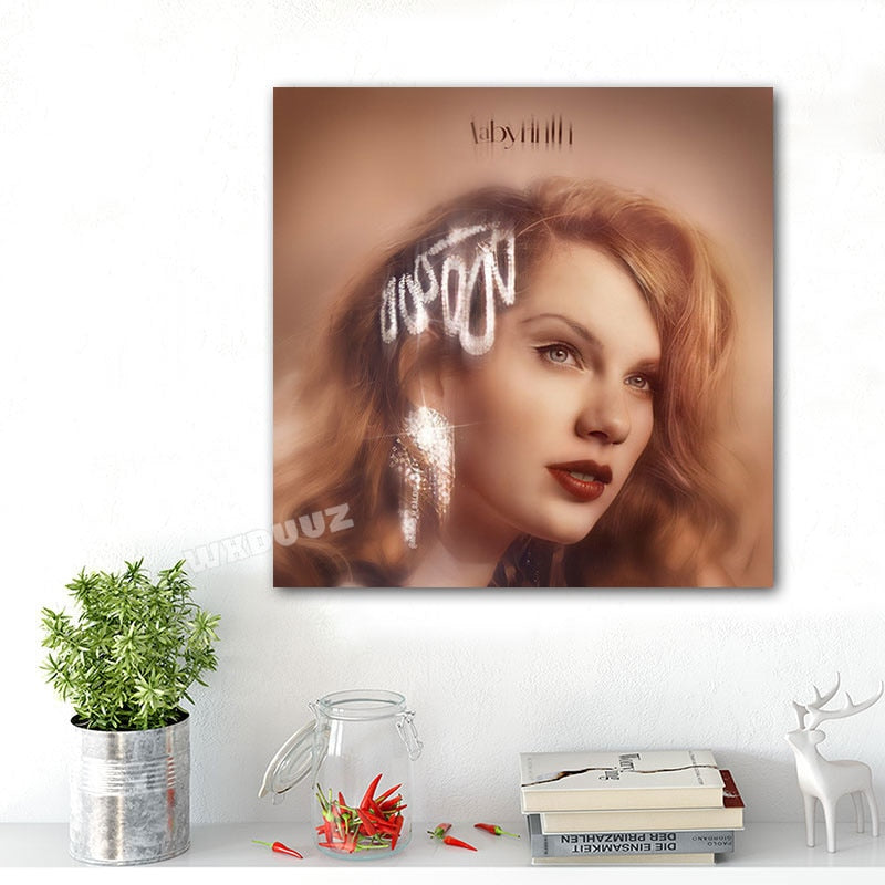 Taylor Swift Labyrinth Song Art Poster