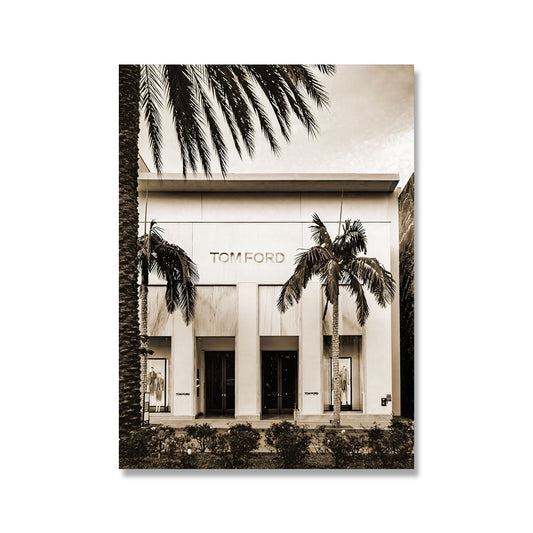 Tom Ford Building Luxury Wall Art Poster