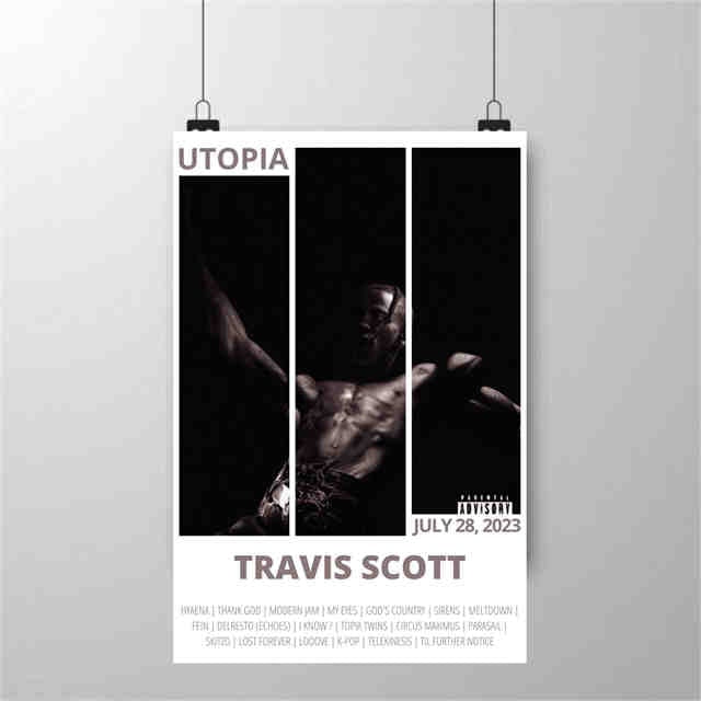 Travis Scott Utopia Poster