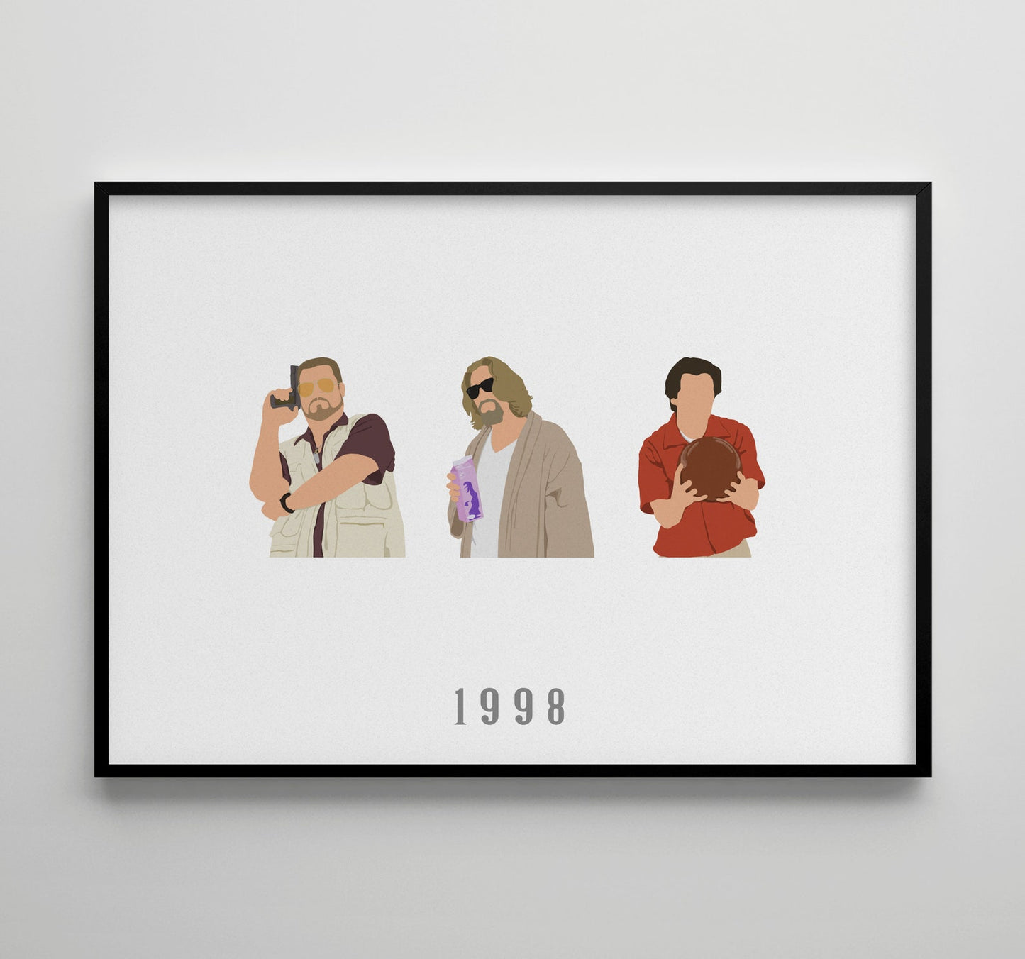 The Big Lebowski Movie Wall Art Poster