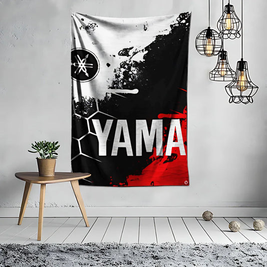 Yamaha Racing Yama Tapestry Flag