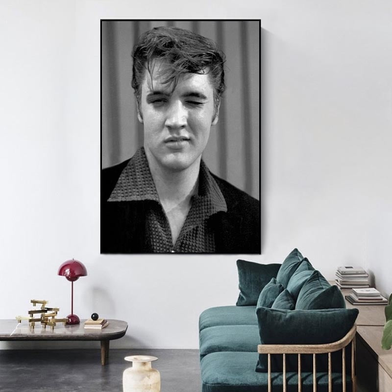 Elvis Presley Wink Portrait Poster