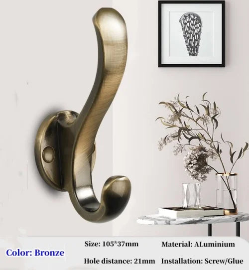 Multifunctional Wall Hook | Clothing Metal Wall Hook | Towel Kitchen and Bathroom Hook