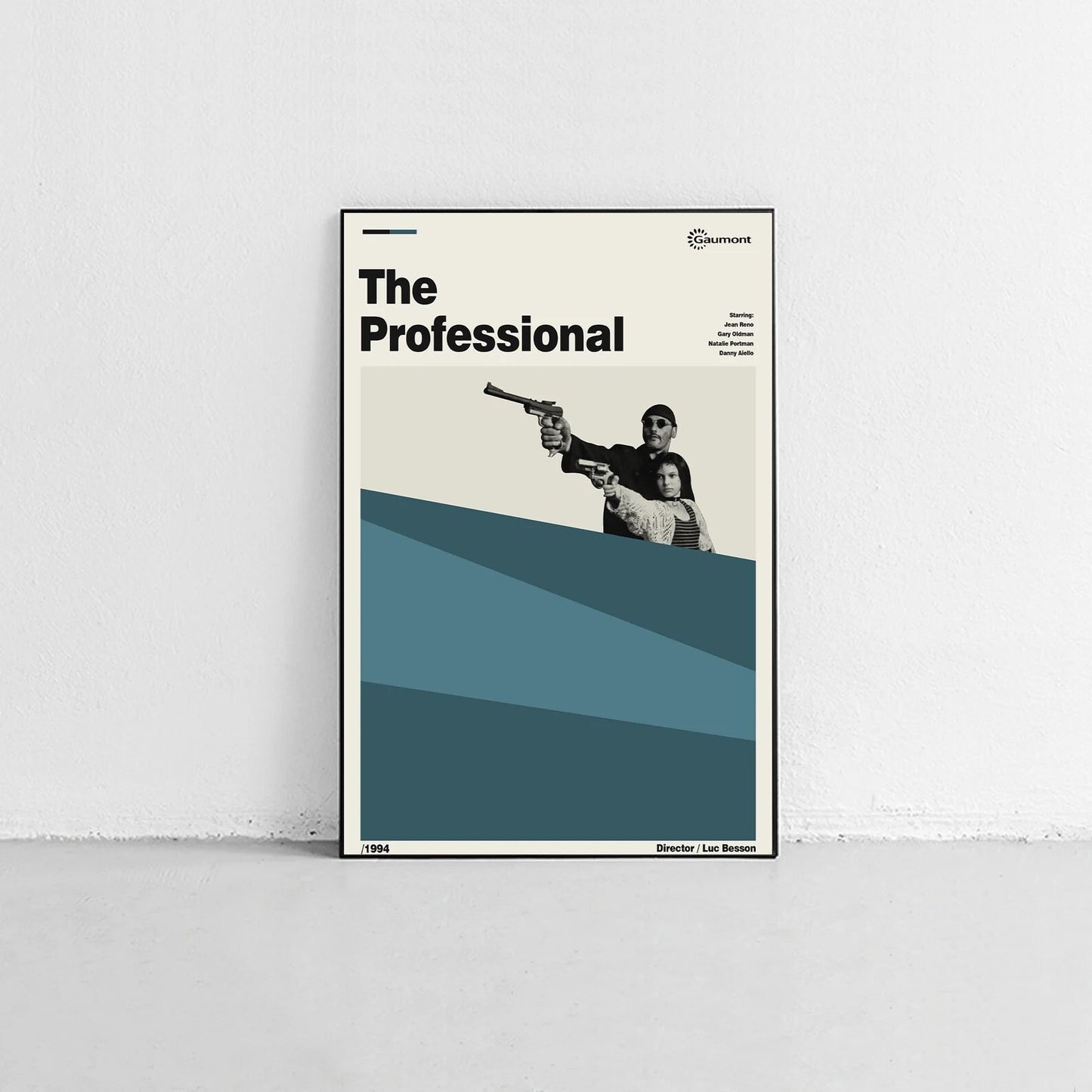 Leon The Professional Minimalist Movie Wall Art Poster