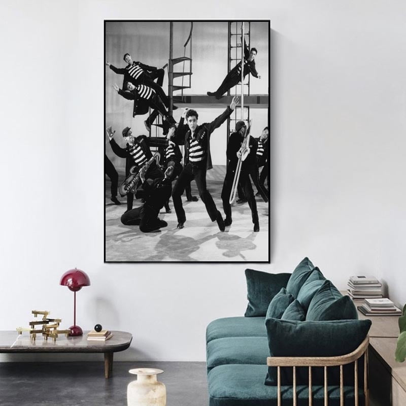 Elvis Presley Jailhouse Rock Poster