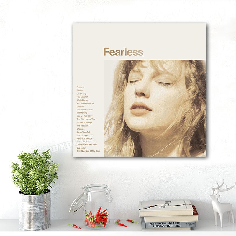 Taylor Swift Fearless Song Poster