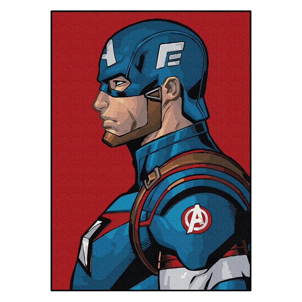 Captain America Marvel Legends Poster