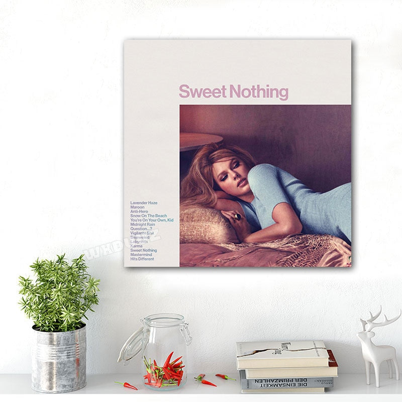 Taylor Swift Sweet Nothing Song Poster