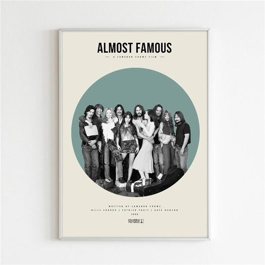 Almost Famous Minimalist Movie Poster