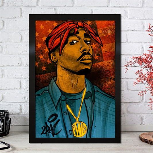 2pac Tupac Art Painting Poster