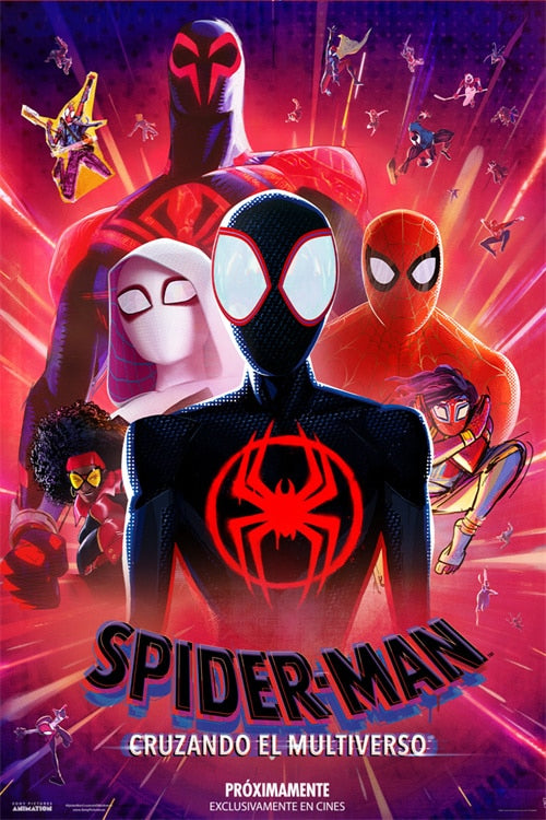 Across The Spider-Verse Spanish Movie Poster