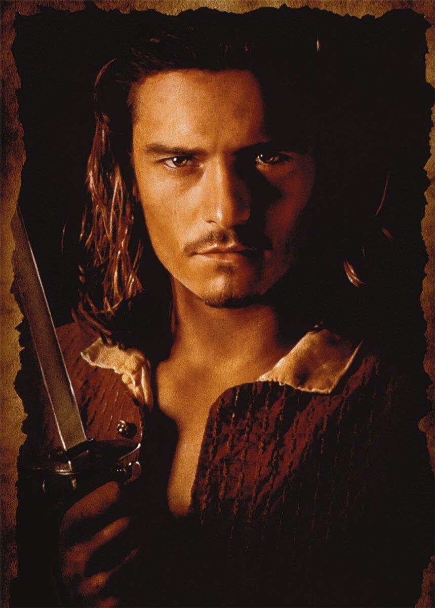 Orlando Bloom Pirates Of The Caribbean Movie Poster – Aesthetic Wall Decor