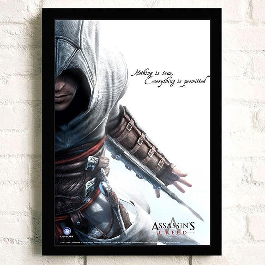 Assassins Creed Nothing Is True Everything Is Permitted Video Game Poster - Aesthetic Wall Decor