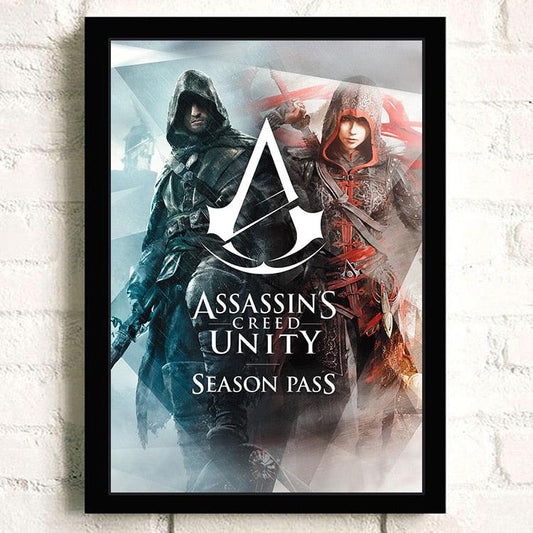 Assassins Creed Unity Video Game Wall Art Poster - Aesthetic Wall Decor