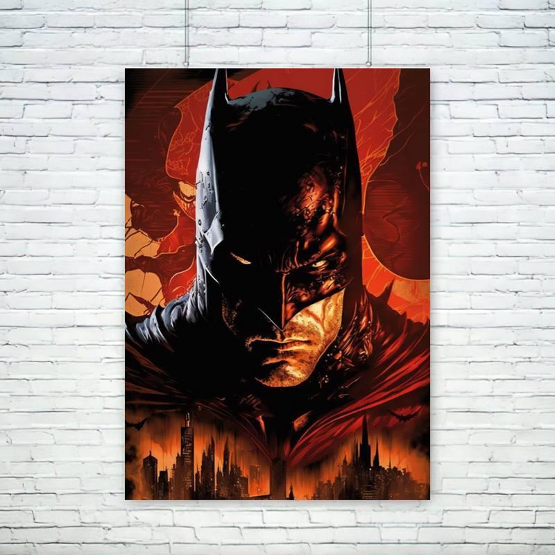 Batman Arkham Knight Gotham Poster - Aesthetic Wall Decor