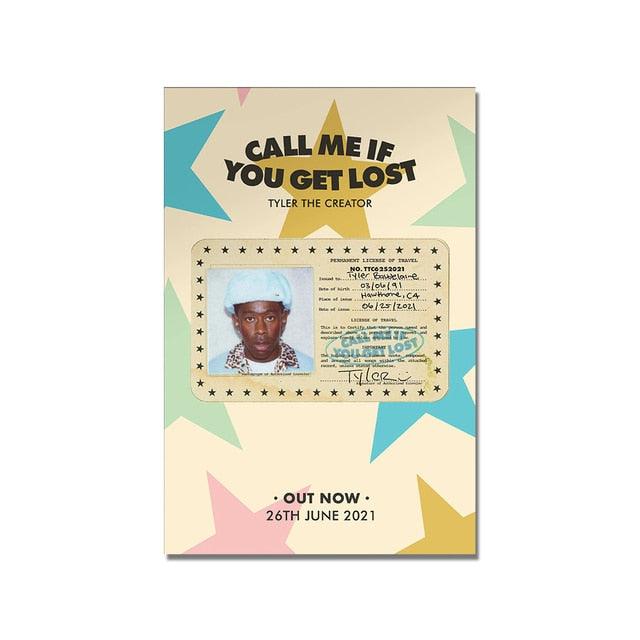 Call Me If You Get Lost Tyler The Creator Poster - Aesthetic Wall Decor