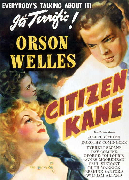 Citizen Kane Movie Poster, Old Movie Poster - Aesthetic Wall Decor