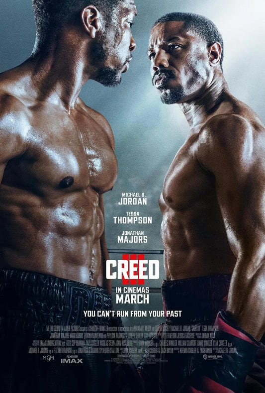 Creed 3 Michael B. Jordan Jonathan Majors Movie Poster - Aesthetic Wall Decor