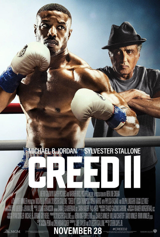 Creed II Rocky Adonis Creed Movie Poster - Aesthetic Wall Decor