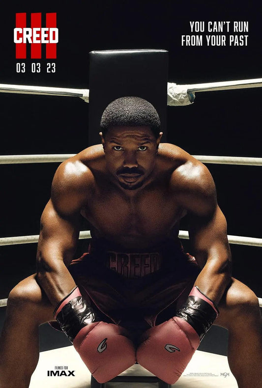 Creed III Michael B. Jordan Adonis Creed Movie Poster - Aesthetic Wall Decor