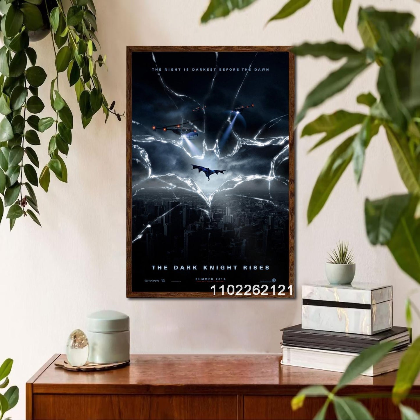 Wall Art Print The Dark Knight Trilogy - Rise, Gifts & Merchandise