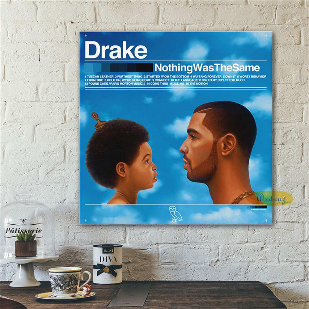 Drake Nothing Was The Same Music Album Cover Wall Art Poster - Aesthetic Wall Decor