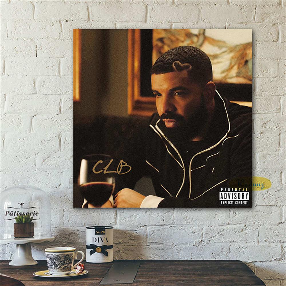 Drake Pop Music Portait Wall Art Poster - Aesthetic Wall Decor