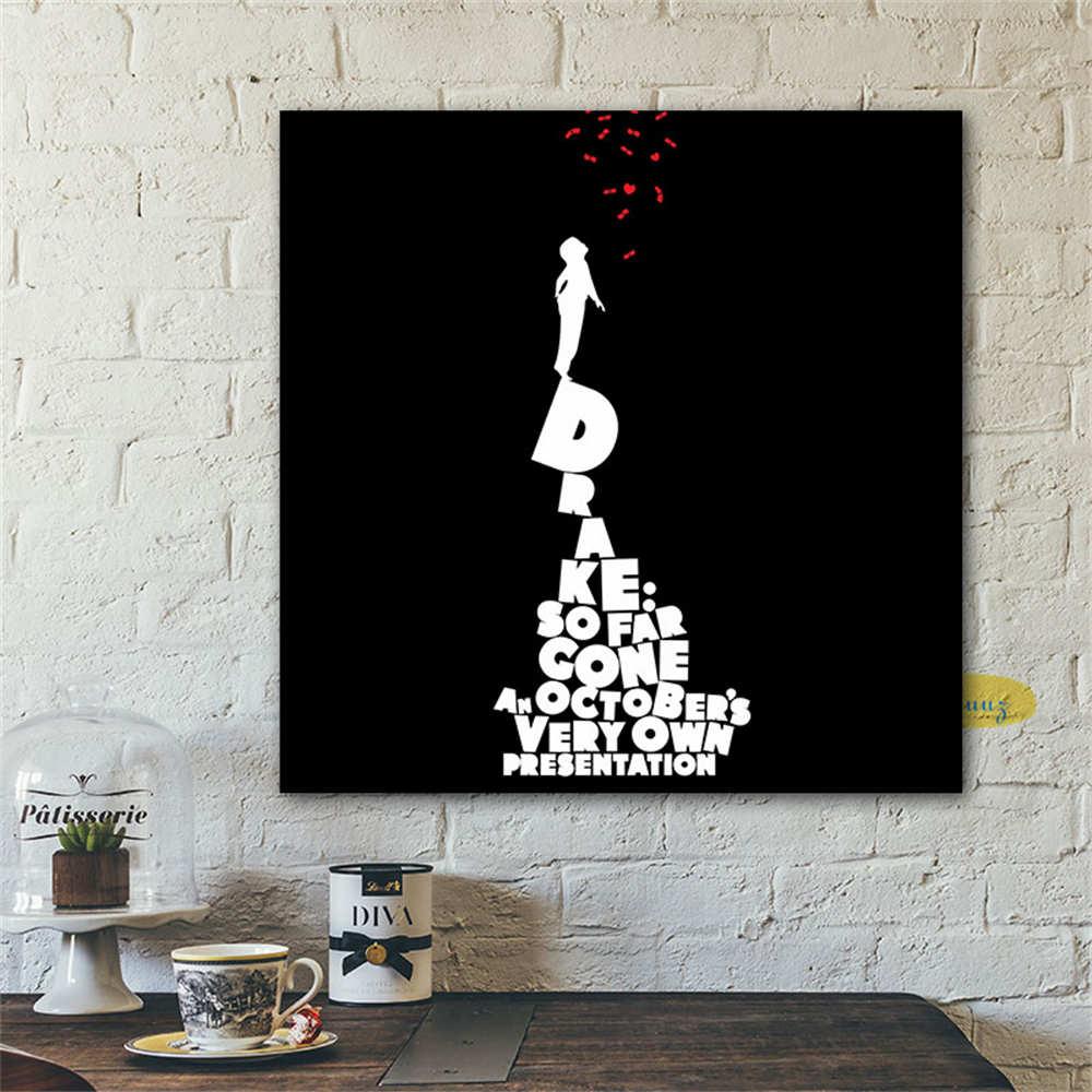 Drake So Far Gone Music Album Cover Wall Art Poster - Aesthetic Wall Decor