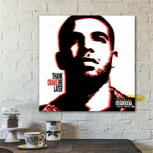 Drake Thank Me Later Album Cover Wall Art Poster - Aesthetic Wall Decor