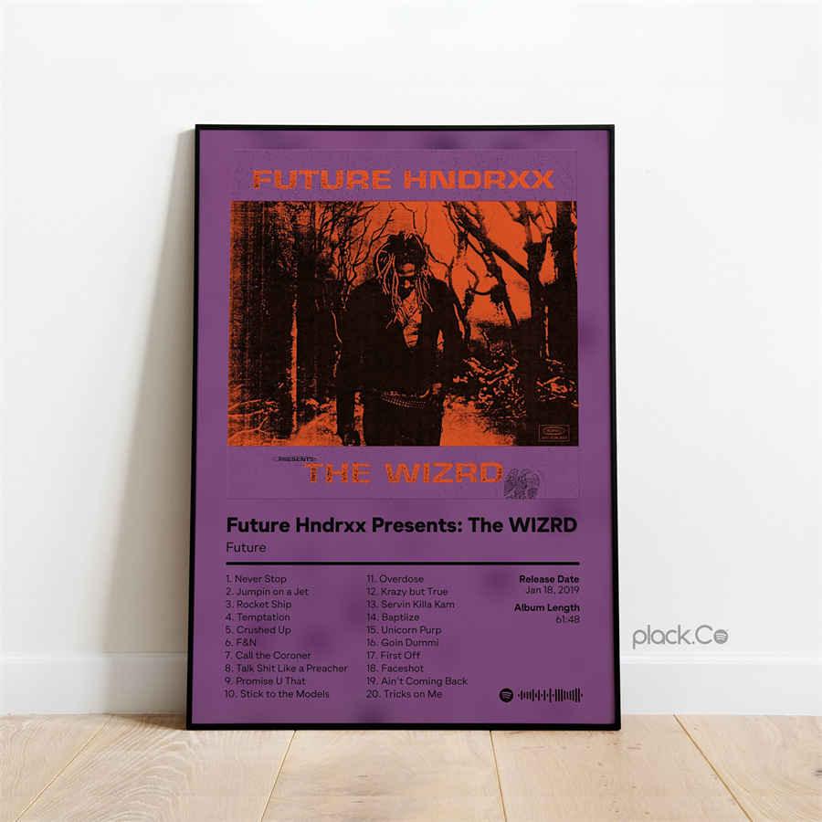 Future The Wizard Album Cover Wall Art Poster – Aesthetic Wall Decor