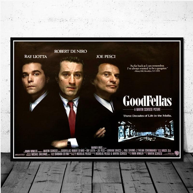 Goodfellas Movie Poster - Aesthetic Wall Decor