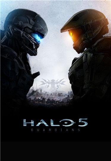 Halo 5 Video Game Wall Art Poster - Aesthetic Wall Decor